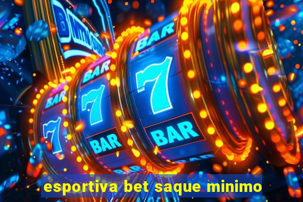 esportiva bet saque minimo