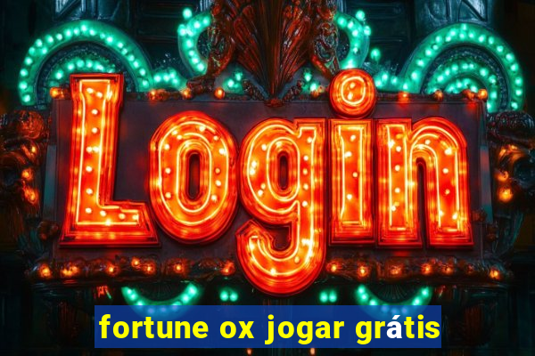 fortune ox jogar grátis