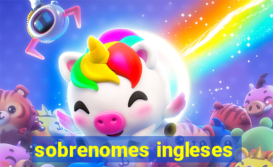 sobrenomes ingleses