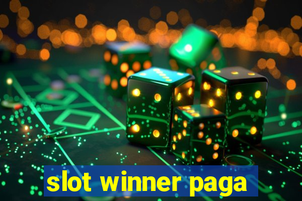 slot winner paga