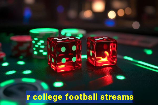 r college football streams