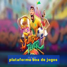 plataforma boa de jogos