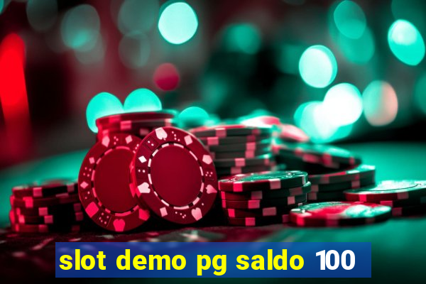 slot demo pg saldo 100