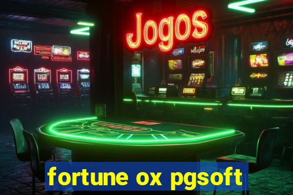 fortune ox pgsoft