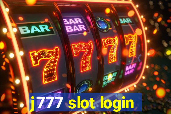 j777 slot login