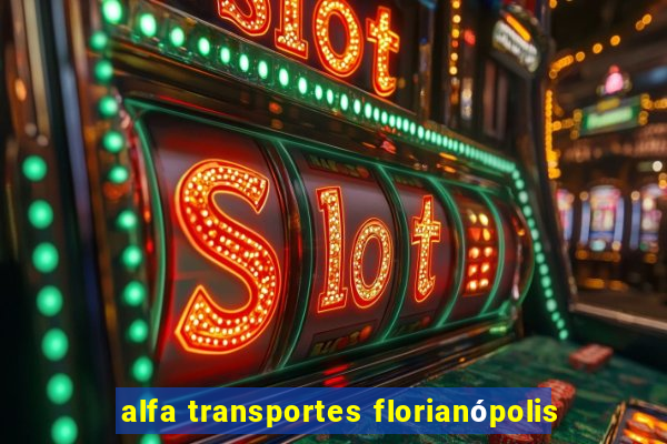 alfa transportes florianópolis