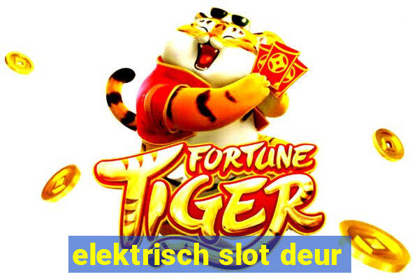 elektrisch slot deur