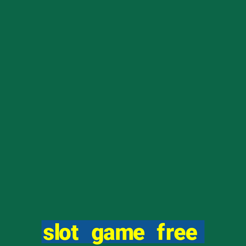 slot game free credit no deposit