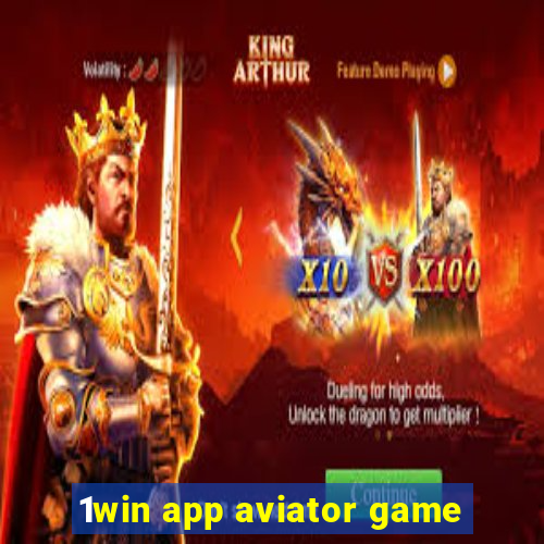 1win app aviator game