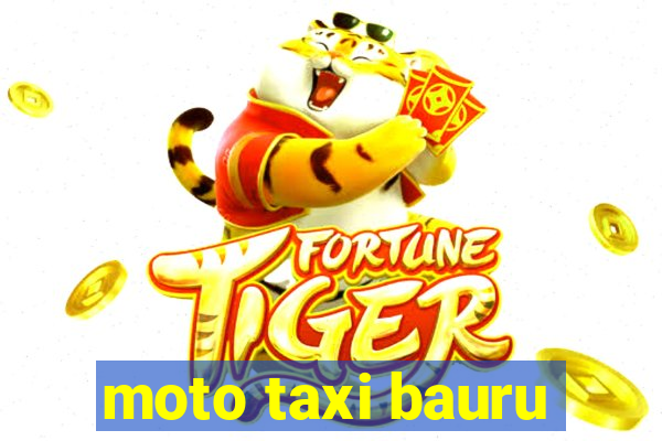 moto taxi bauru