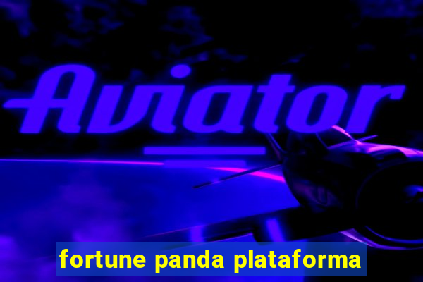 fortune panda plataforma