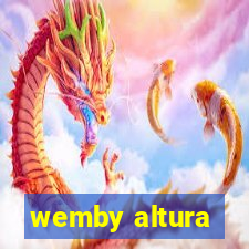 wemby altura