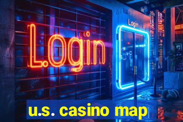 u.s. casino map