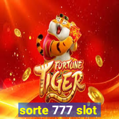 sorte 777 slot