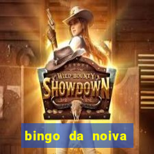 bingo da noiva para imprimir