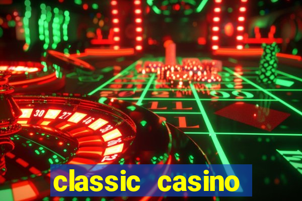 classic casino login page