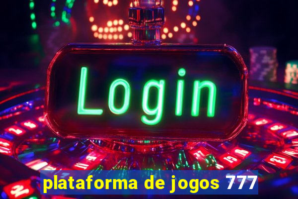 plataforma de jogos 777