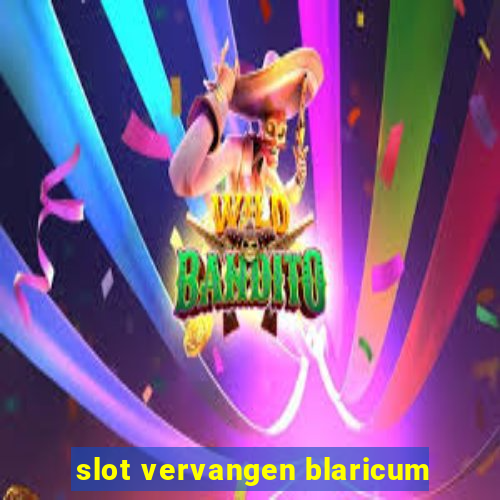 slot vervangen blaricum