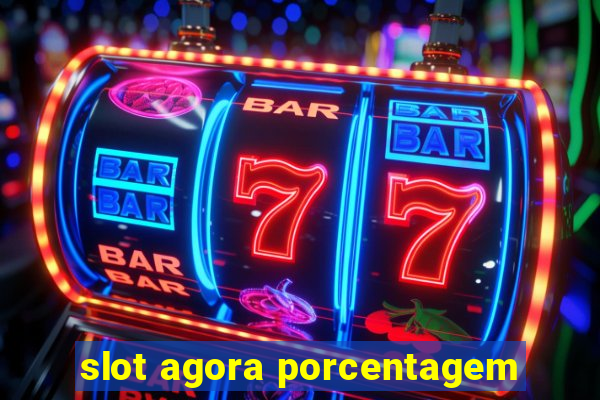 slot agora porcentagem