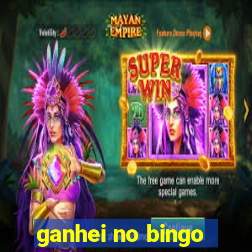 ganhei no bingo