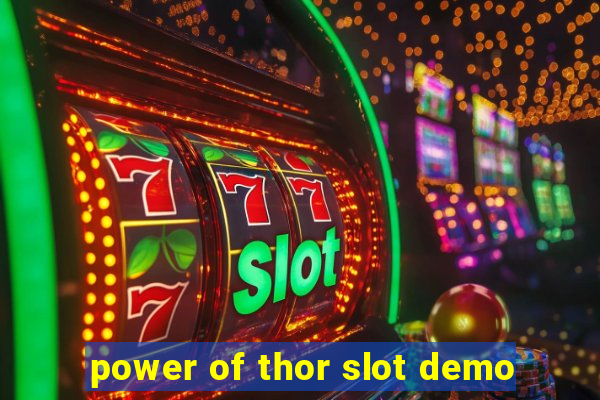 power of thor slot demo