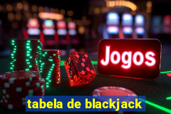 tabela de blackjack