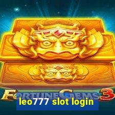 leo777 slot login