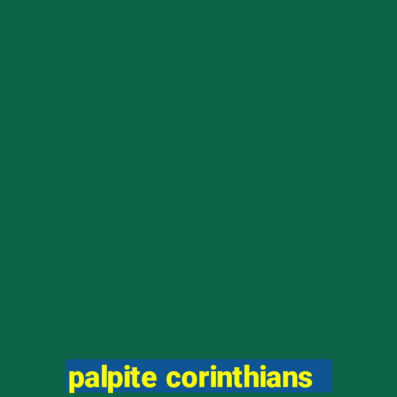 palpite corinthians