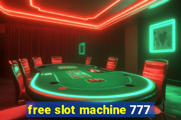 free slot machine 777