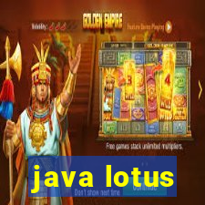 java lotus