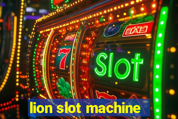 lion slot machine