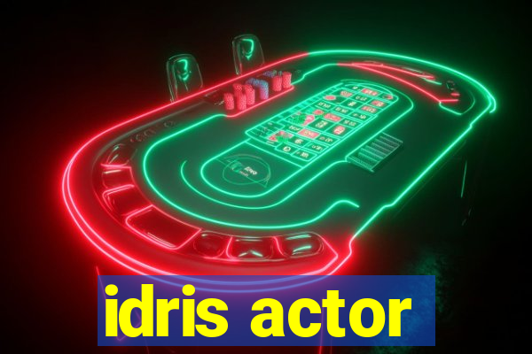 idris actor