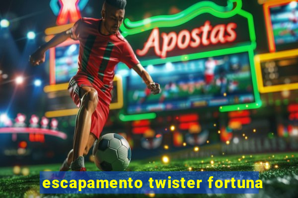 escapamento twister fortuna