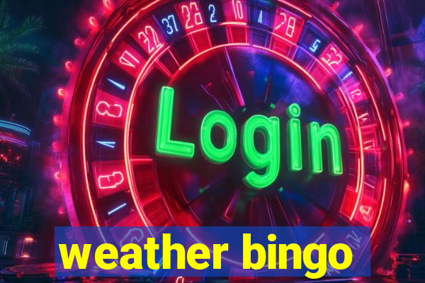 weather bingo