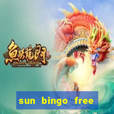 sun bingo free spins code