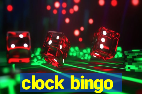 clock bingo