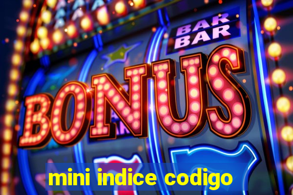 mini indice codigo