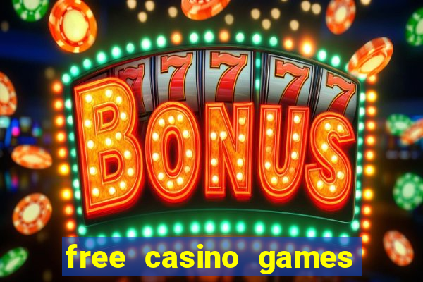 free casino games online slot machine