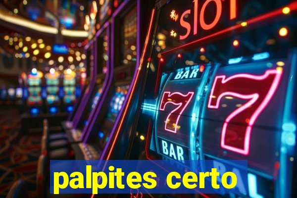 palpites certo