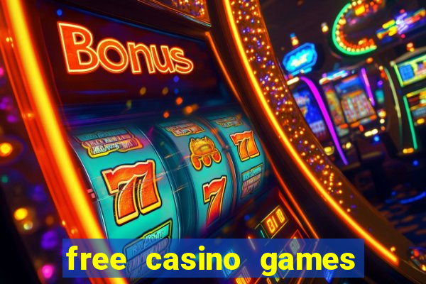 free casino games slots machine