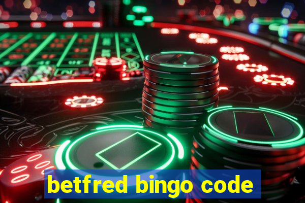 betfred bingo code