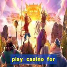 play casino for real money no deposit