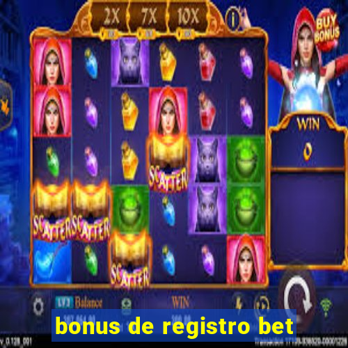 bonus de registro bet