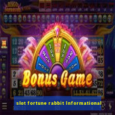 slot fortune rabbit Informational