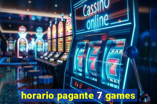 horario pagante 7 games