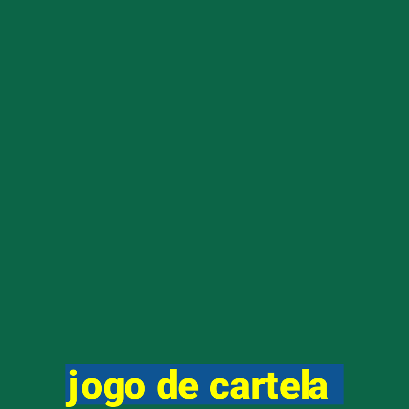 jogo de cartela