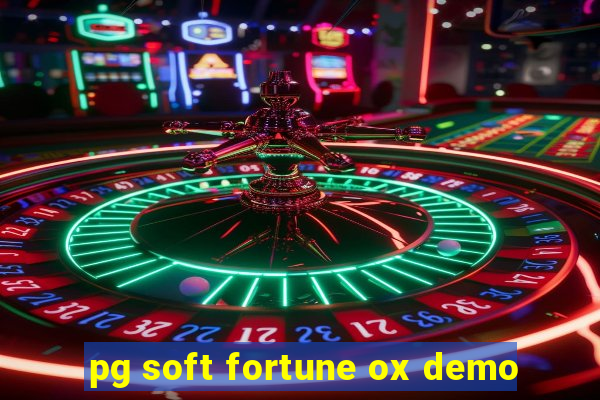 pg soft fortune ox demo