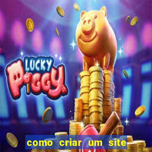 como criar um site de jogos