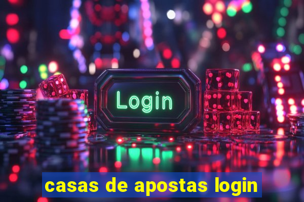 casas de apostas login