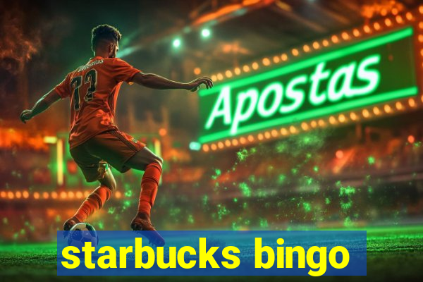 starbucks bingo